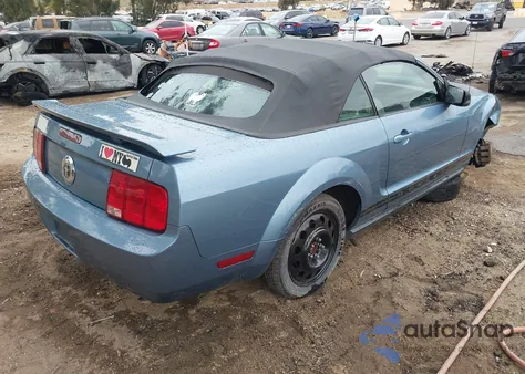 2005 Ford Mustang из США, поврежденный, VIN 1ZVFT84N555227908